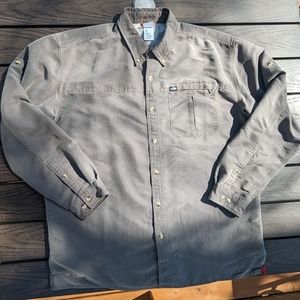 North Face Button Down Utility Shirt size XL